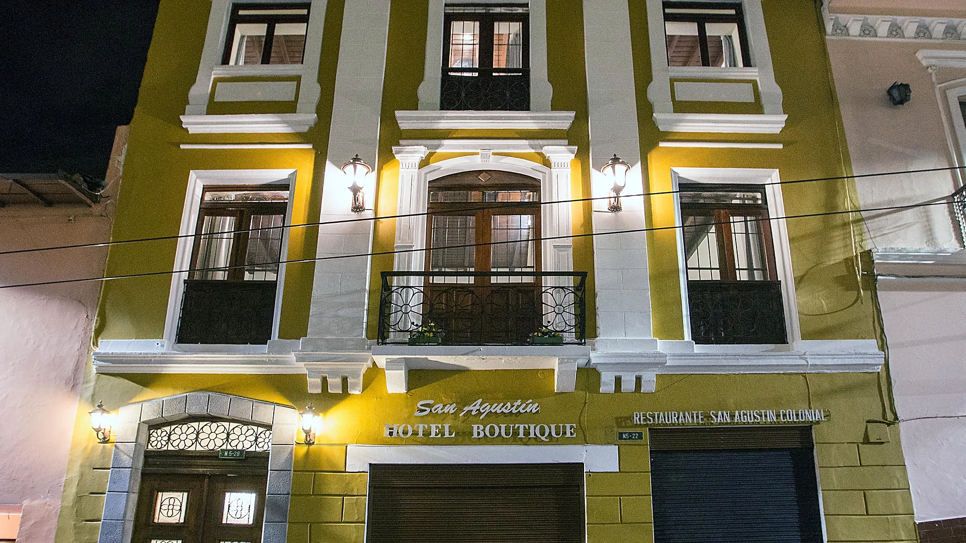 Hotel Colonial San Agustin Кито